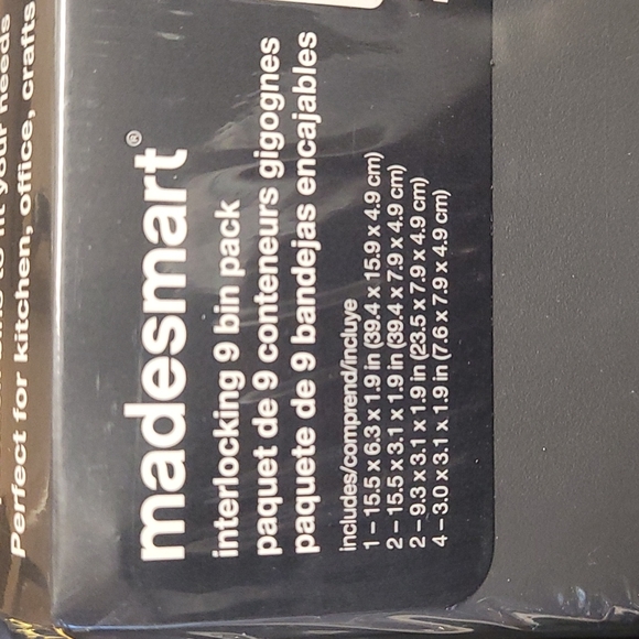 Interlocking Drawer Bin Pack - Picture 5 of 7